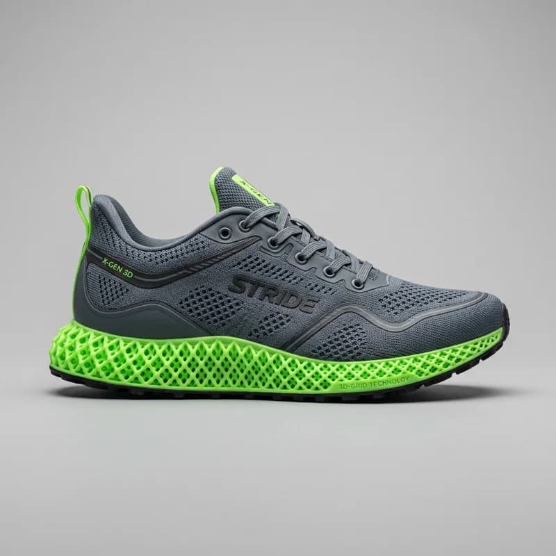 รองเท้าวิ่งล้ำอนาคต "Response Bounce 4D"