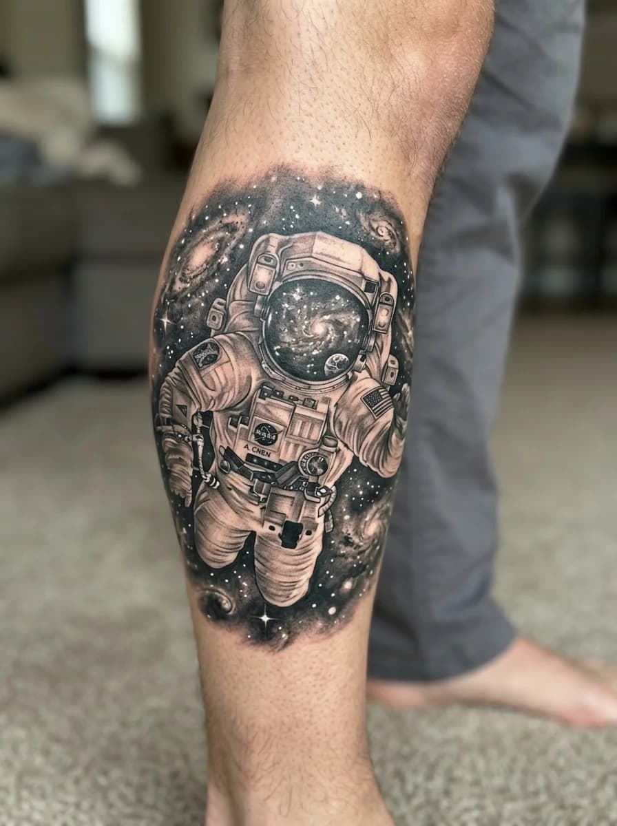 Astronaut Sketch Art